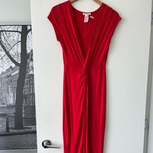 Long Red Dress